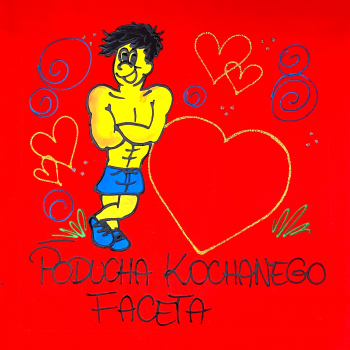 [Db86] Poduszka bawełniana Poducha Kochanego Faceta